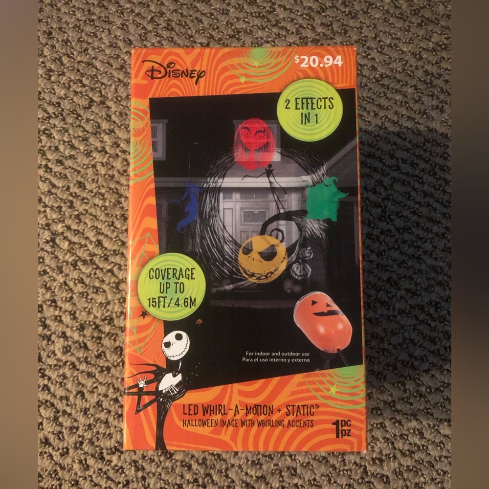 DISNEY LED Whirl-a-moon + Static Accent Lights